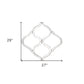 Interlocking Mirrored Curved Shapes With Beveled Edge