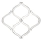 Interlocking Mirrored Curved Shapes With Beveled Edge