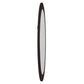 33" Bronze Oval Framed Accent Mirror
