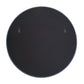 28" Gray Round Unframed Accent Mirror