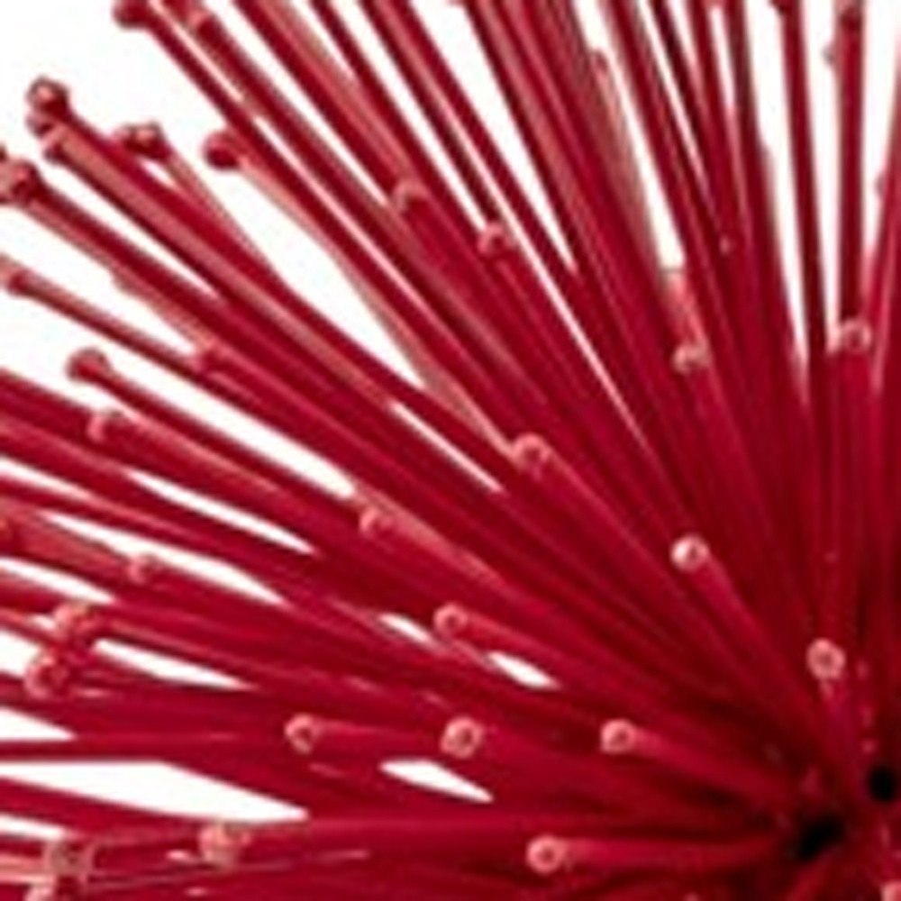 10" Antique Gold Finish Large Urchin Sphere