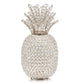 13" Silver Metal Decorative Pineapple