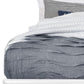 White Solid Wood Lighted Full Bed Frame With Drawers