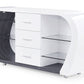 White And Grey Multi Tone Buffet With 3 Drawers