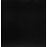 35" Black Wood Framed Accent Mirror