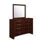 New Merlot Chest With 5 Chambared Drawer
