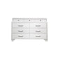 White Chest With 6 Drawers
