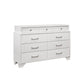 White Chest With 6 Drawers