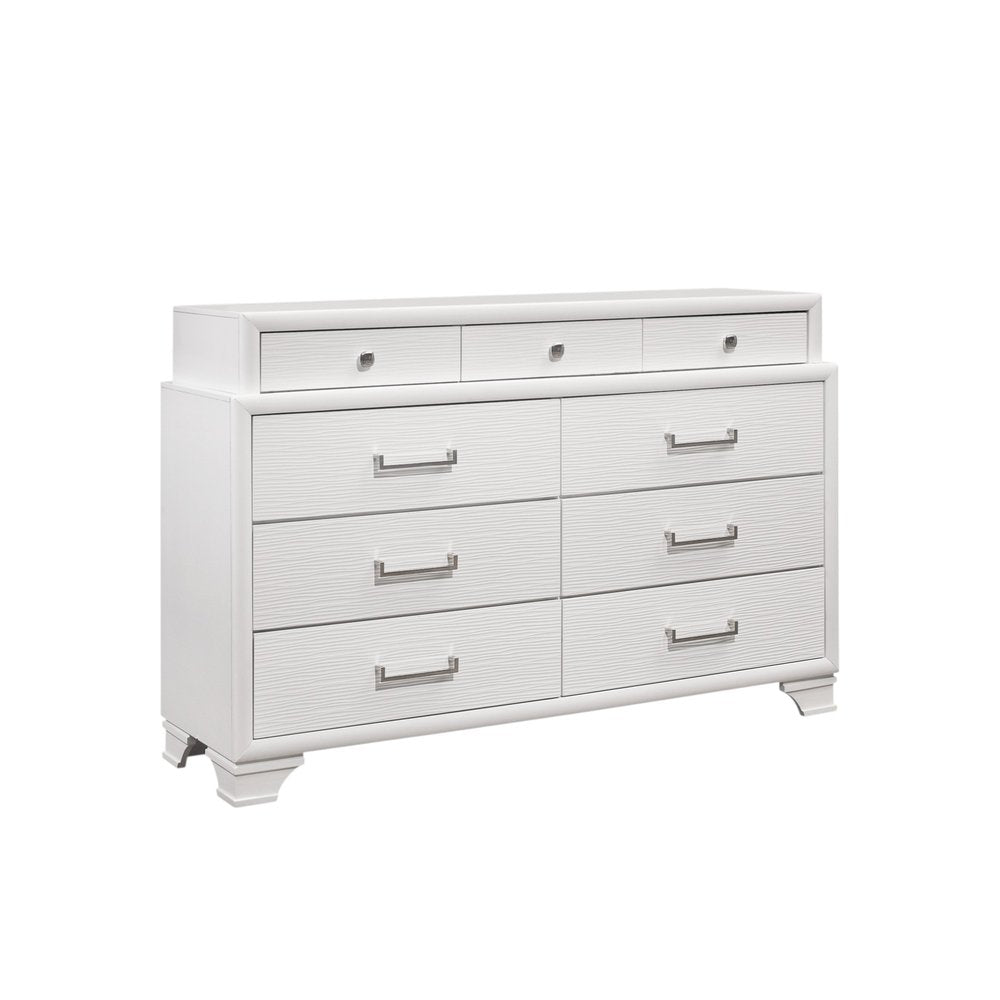White Chest With 6 Drawers