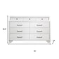 White Chest With 6 Drawers