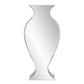 28" Clear Crystal Glass Table Vase