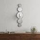 Silver and Clear Modern Bling Mirrored Wall Sconce
