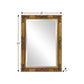 33" Gold Framed Accent Mirror