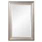 33" Silver Framed Accent Mirror