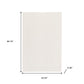 2' x 8' Beige Non Slip Rug Pad