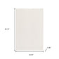 2' x 8' Beige Non Slip Rug Pad