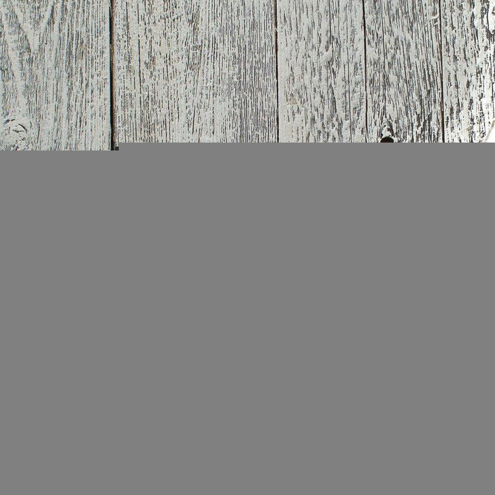 18" Whitewash Reclaimed Wood Heart Wall Decor