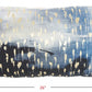 Blue Abstract Lumbar Pillow