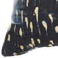 Blue Abstract Lumbar Pillow