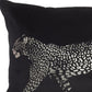 Black Leopard Lumbar Pillow