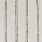 Glam Ivory And Gold Accent Throw Pillow With Beaded Details