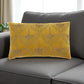 Brilliant Gold Lumbar Pillow