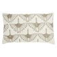12" X 20" Ivory Cotton Throw Pillow