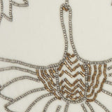 12" X 20" Ivory Cotton Throw Pillow