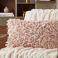 14" X 20" Pale Pink Lumbar Throw Pillow