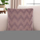 Boho Pale Purple Textural Chevron Throw Pillow