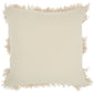 Mustard Diamond Patterned Throw Pillow