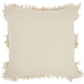 Mustard Diamond Patterned Throw Pillow