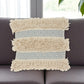 Blue Diamond Patterned Throw Pillow