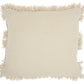 Blue Diamond Patterned Throw Pillow
