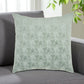 22" Green Abstract Throw Pillow