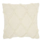 18" Ivory Cotton Blend
