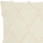 18" Ivory Cotton Blend