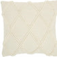 18" Ivory Cotton Blend