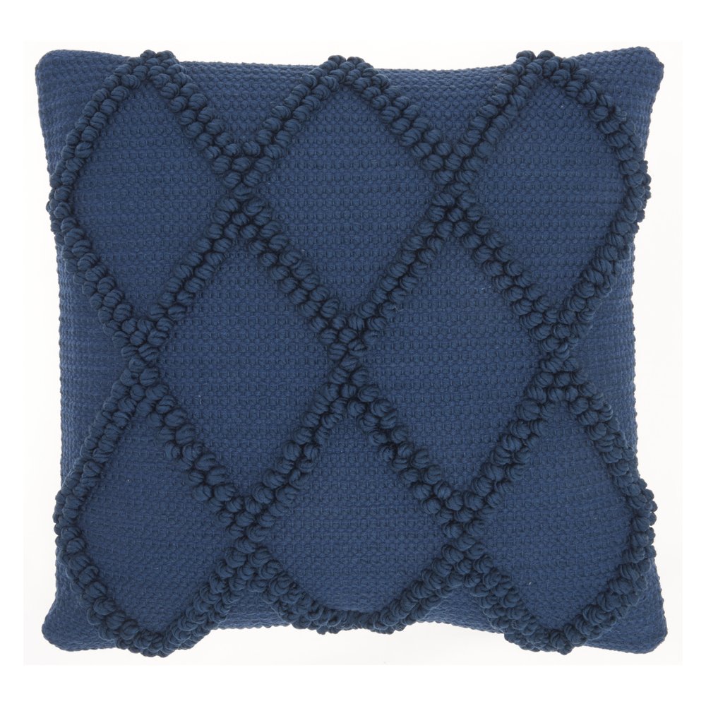 18" Navy Cotton Blend