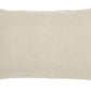 Wide Tasseled Marble Pink Lumbar Pillow