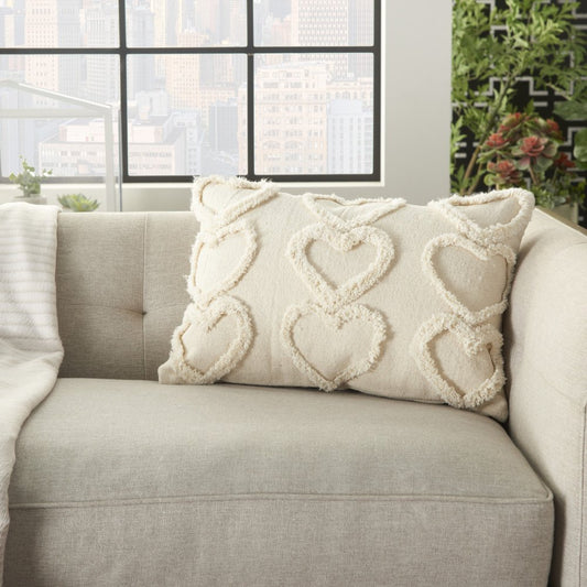 14" X 20" Off White Cotton