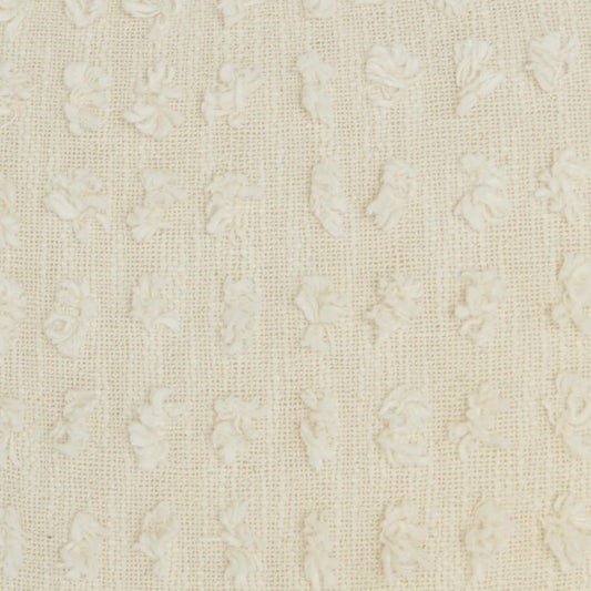Tassel Detailed White Throw Pillow