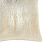 18" Cream Velvet Throw Pillow