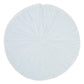 16" Periwinkle Tufted Round Throw Pillow