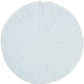 16" Periwinkle Tufted Round Throw Pillow