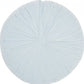 16" Periwinkle Tufted Round Throw Pillow
