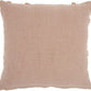 Boho Chic Blush Textured Lines Throw Pillow