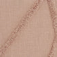 Boho Chic Blush Textured Lines Throw Pillow
