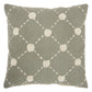 Glamorous Handcrafted Sage Accent Throw Pillow