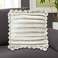 20" Silver Throw Pillow